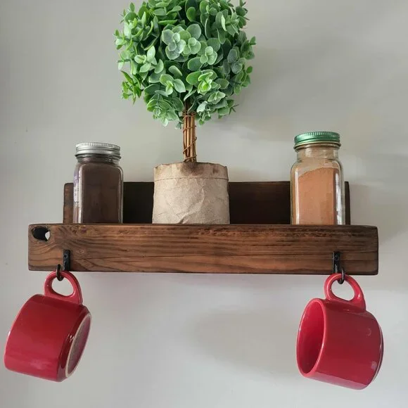 Handmade Set of 2 Spice Racks - Picture 9 of 9